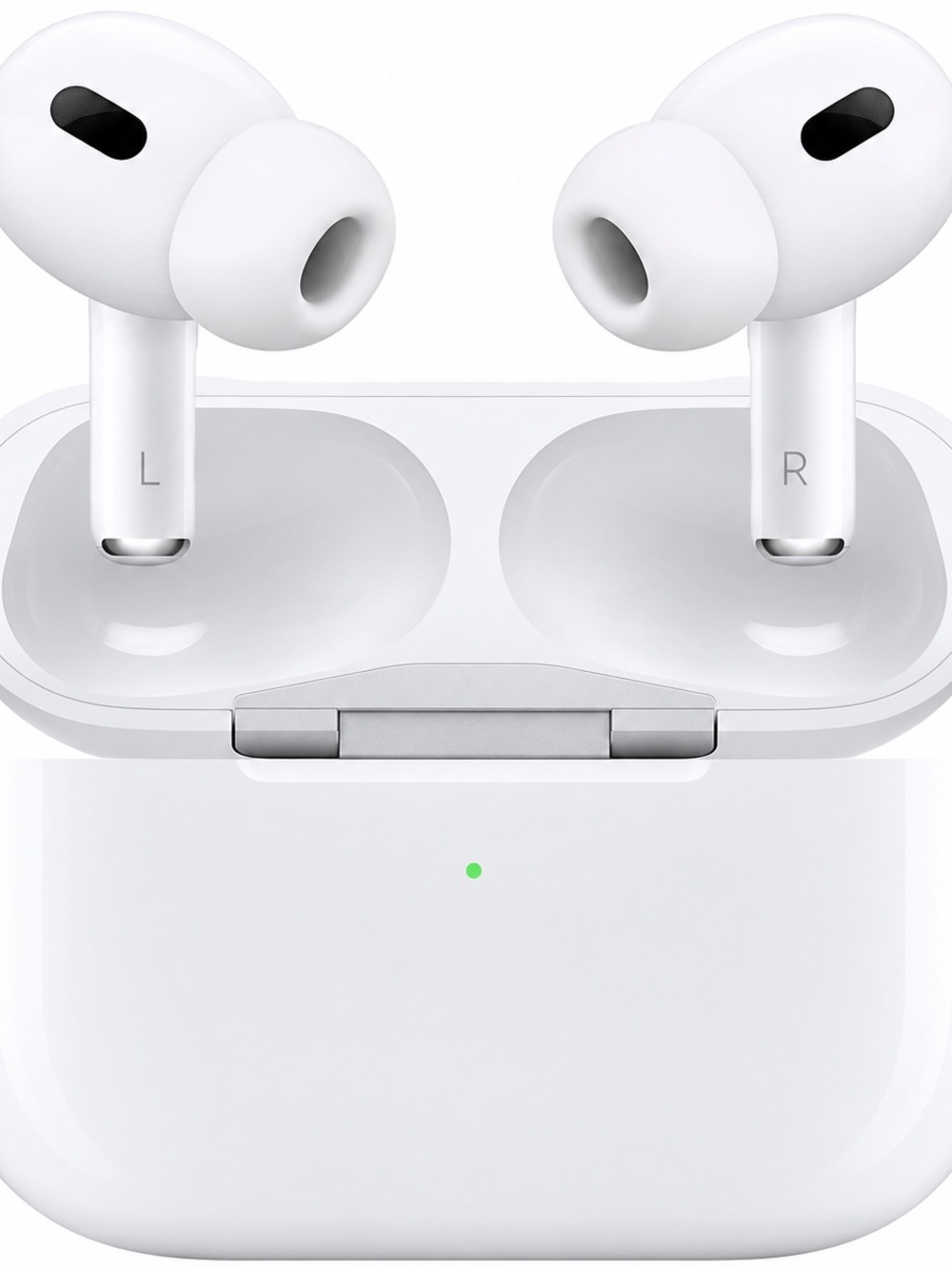 Apple White True Wireless Earbuds with charging case